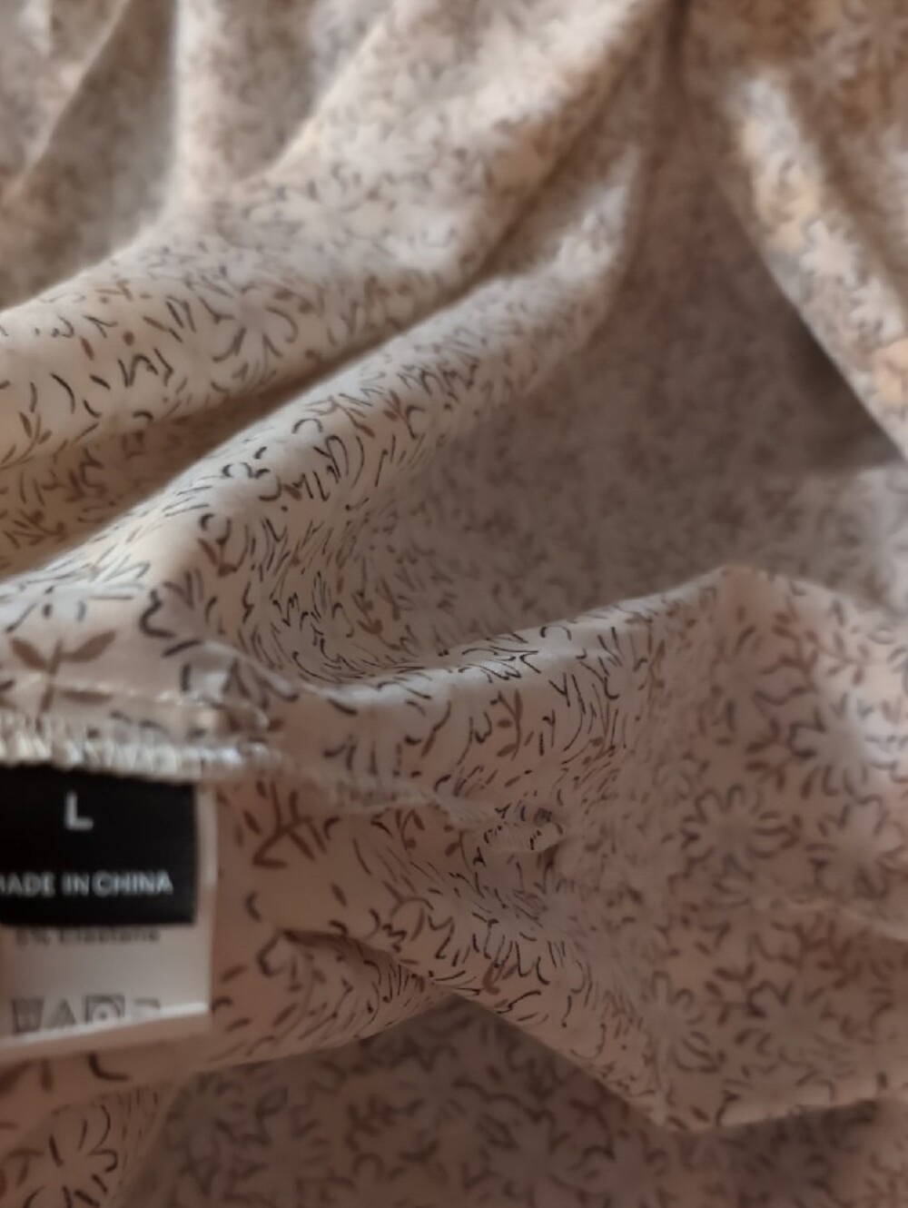 Cream Floral Ruffle Wrap Maxi Skirt - Picture 8 of 10